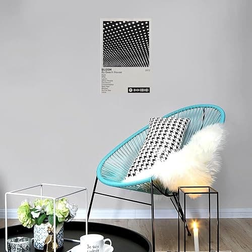 SQSXCKIQ Bloom by Beach House 2 Canvas Poster Wall Art Decor Print Picture Paintings for Living Room Bedroom Decoration Unframe-style 12x18inch(30x45cm) - 12x18inch(30x45cm) - Unframe-style thumbnail 2