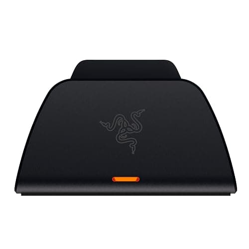 Razer Schnellladestation - Schnellladestation für Wireless-Controller (Schnellladung , Gebogenes Schalen-Design Einhändige Bedienung, Aufladen per USB) Midnight Black thumbnail 8