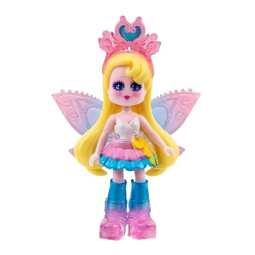 Royale High 3” Light Fairy Fashion Doll - 1 Figure with 9 Fashion Accessories - Virtual Item Code Included - Series 1 - Ages 5+ thumbnail 5