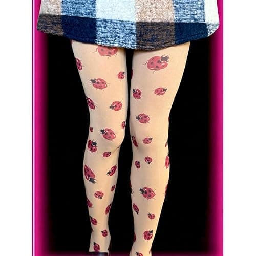 RICHTRUE Whimsy Twee Funky Patterned Tights Women Teen Girls Emo Goth Cool 2000s Fun Printed Tights Y2k Grunge Alt Clothes thumbnail 4