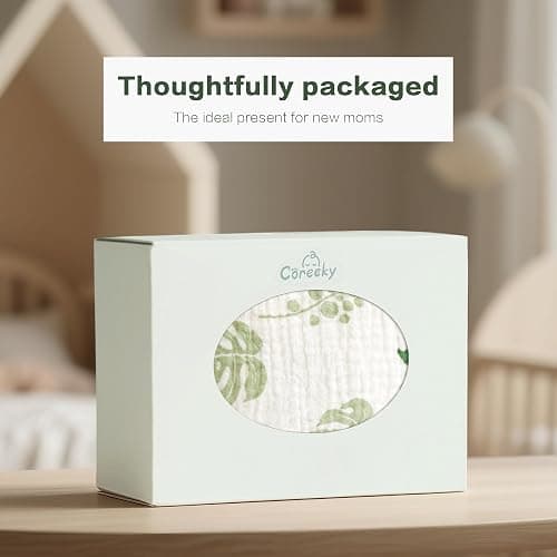 Coreeky Muslin Bedside Sleeper Bassinet Fitted Sheets, 3 Pack Cotton Baby Sheet for Boys & Girls, Soft, Compatible with Baby Delight, Dream On Me, AMKE and Other Rectangle Mattress (Leaf Green) thumbnail 7