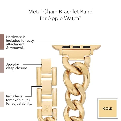 Gold Chain Bracelet for Apple Watch thumbnail 4