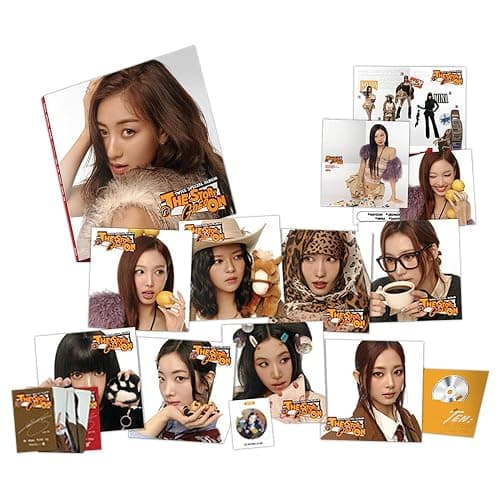 TWICE - Special Album TEN: The Story Goes On Cast Ver. - Random Cover R + Photobook + Folded Poster + Seal Sticker + Character Map + Gift - Image 1