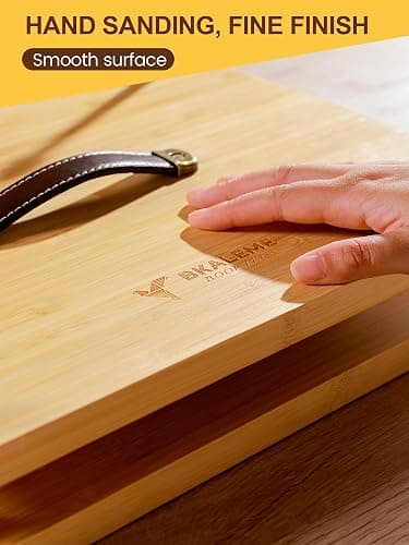 Book Press - 14.7x11.4 Large Size, Sustainable Wood Bookbinding Press, Portable Grip Handle & Anti-Slip Mat, Handmade Book Binding Tools for Craft Enthusiasts thumbnail 6