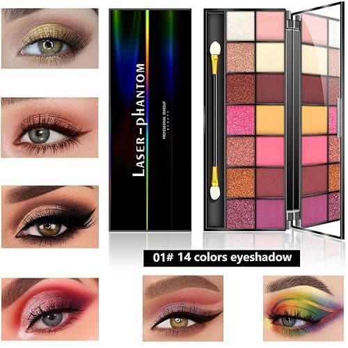 All in One Makeup Kit for Women Full Kit,Makeup Set for Women, Includes Eyeshadow Palette/Foundation/lip gloss/Eyeliner/Mascara/makeup Brush,Makeup Gift Set for Christmas & Birthday&Holiday&Everyday. thumbnail 5