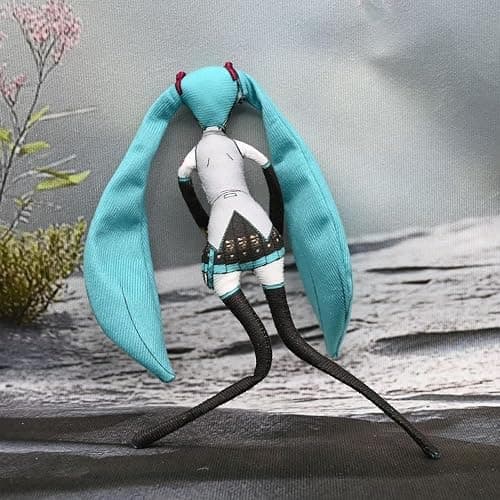 Jilijia Miku Plush Figure Anime Funny Twistable Pillow Soft Stuffed Figures 28CM Cartoon Pillow Collectibles Sofa Decorations Gifts thumbnail 6