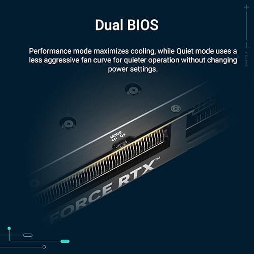 ASUS Prime GeForce RTX 5060 8GB GDDR7 OC Edition SFF Ready Graphics Card (PCIe 5.0, 8GB GDDR7, HDMI/DP 2.1, 2.5 slot, Axial tech fans, Dual BIOS) thumbnail 5