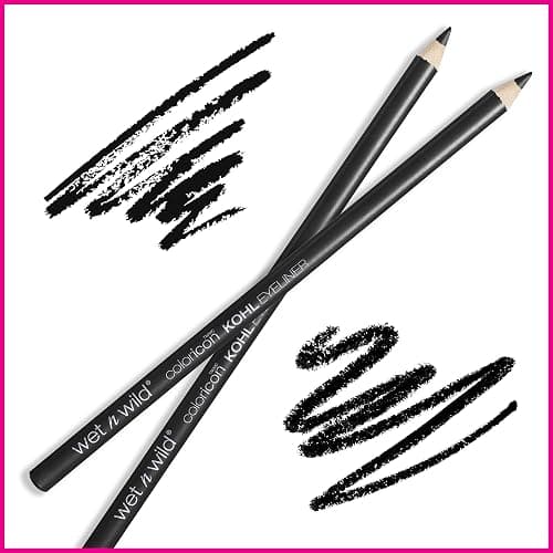 wet n wild Color Icon Kohl Eyeliner Pencil - Rich Hyper-Pigmented Color, Smooth Creamy Application, Long-Wearing Matte Finish Versatility, Cruelty-Free - Baby's Got Black thumbnail 7