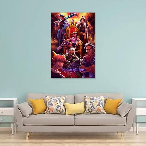 Fuwo Aphmau Anime Poster Mystreet Poster Canvas 90s Wall Art Room Aesthetic Posters 20x30inch(50x75cm) thumbnail 2