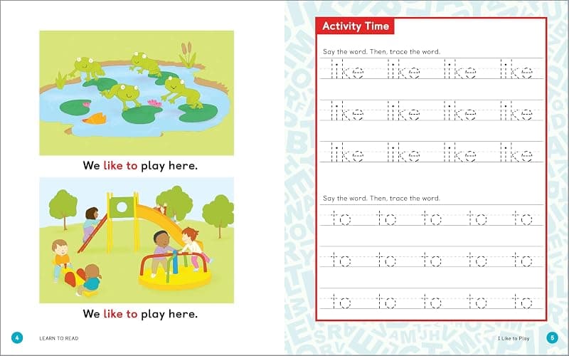 Learn to Read: Sight Words Storybook: 25 Simple Stories & Activities for Beginner Readers thumbnail 6
