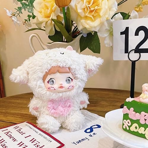 CALEMBOU Plush Blind Box, Kawaii Nommi Cute Series Stuffed Blind Box Doll, Kawaii Mystery Vinyl Plush Toys Collectible for Birthday Gift (Nommi Cute 1pc) thumbnail 3