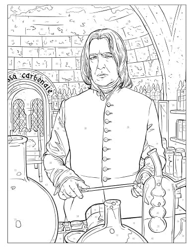 Harry Potter Color-by-Number thumbnail 8