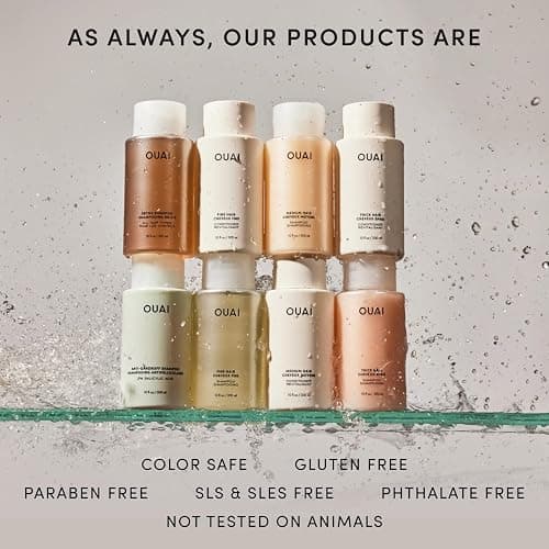 OUAI Fine to Medium Hair Treatment Masque - Mask for Hair Repair, Hydration and Shine - With Shea Butter, Keratin and Panthenol - Paraben, Phthalate and Sulfate Free (3.4 Oz) thumbnail 9