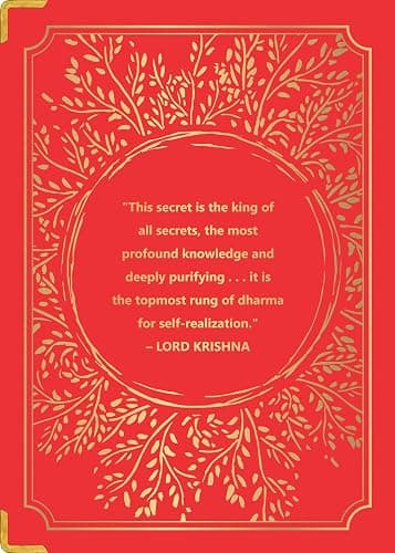 Bhagavad Gita [Deluxe Hardbound Edition] Sacred Text for Self-Realization and Spiritual Enlightenment / Discover Ancient Wisdom / Timeless Religious thumbnail 2