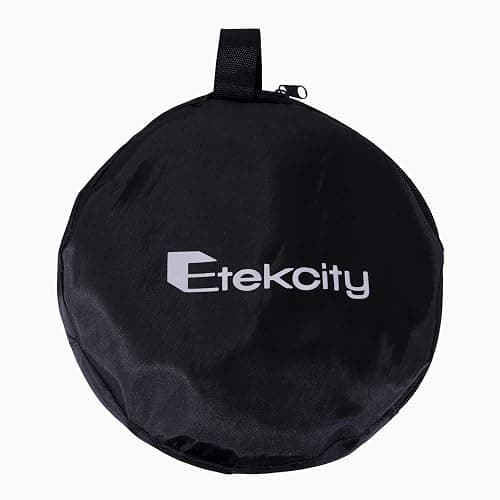 Etekcity 24" (60cm) 5-in-1 Photography Reflector, Multi-Disc Light Reflectors for Photography, Collapsible with Bag - Translucent, Silver, Gold, White and Black - 24 Inch thumbnail 9