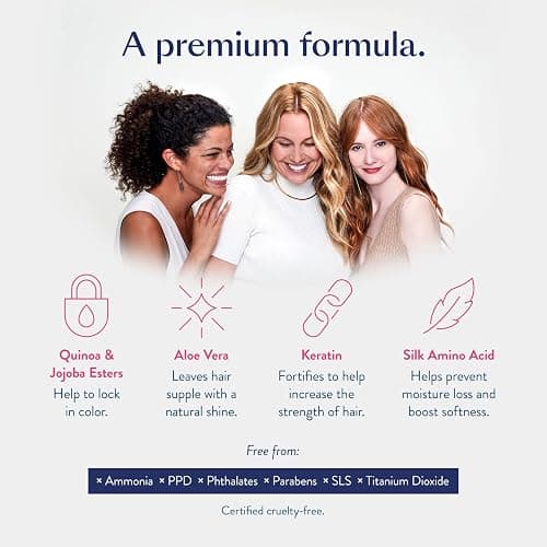 eSalon Permanent Hair Color & Hair Dye - Light Brown - Professional-Grade Ammonia-Free Personal Colorist for Up To 100% Gray Coverage on All Hair Types thumbnail 7