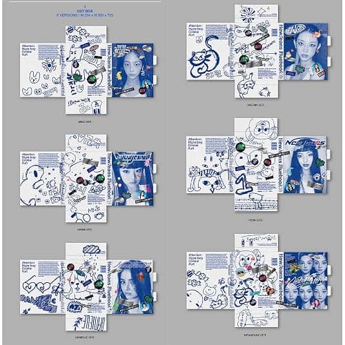 dreamus NewJeans - 1st EP 'New Jeans' album [Bluebook ver] (HYEIN) thumbnail 2