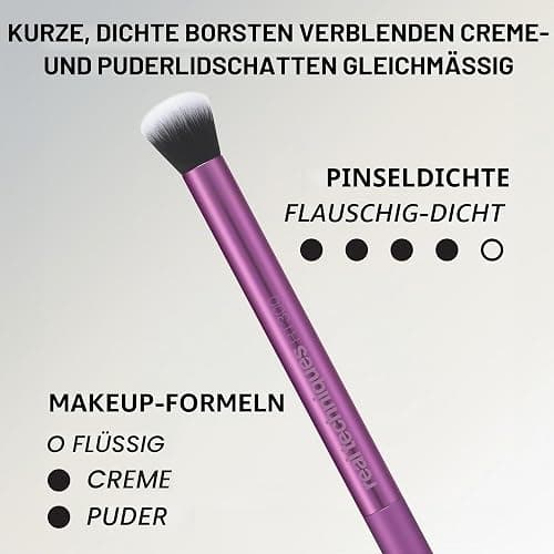 Real Techniques Everyday Essentials + Make-up-Schwamm-Set, Make-up-Pinsel und Make-up-Mixer-Schwamm, für Foundation, Rouge, Bronzer, Lidschatten und Puder, 5-teiliges Set thumbnail 7