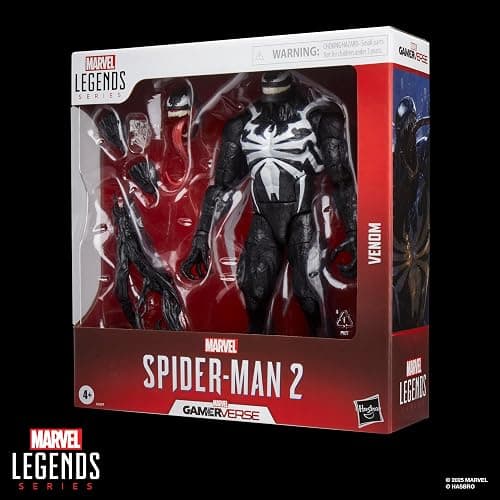 Marvel Legends Series Gamerverse Venom Action Figure, Black thumbnail 14