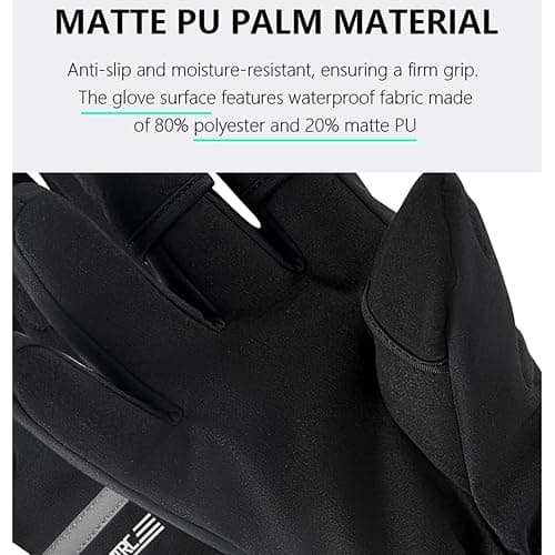 YUULNMOP Drone Flight Gloves Photography Gloves Suitable for Outdoor Professional Photographers Cycling Mountaineering Walking Driving Skiing Winter Warm Gloves Size L/XL thumbnail 7