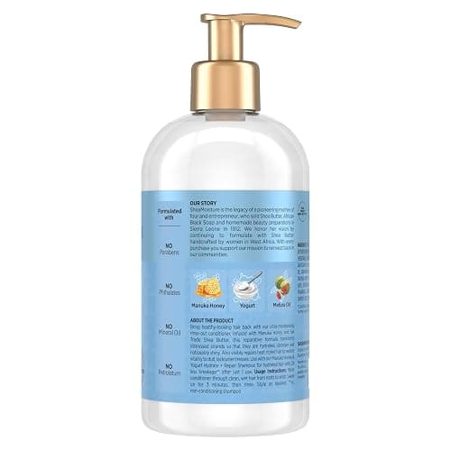 SheaMoisture Hydrate & Repair Condtioner Manuka Honey and Yogurt Conditioner for Damaged Hair Shea Butter Conditioner 13 oz thumbnail 2