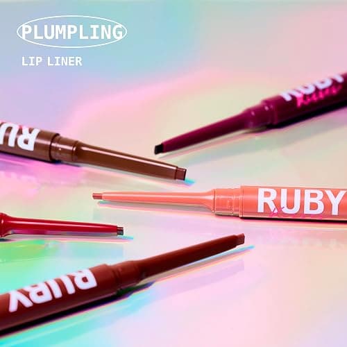 Ruby Kisses Plumping Effect Lip Liner, Semi Matte, Smudge Proof, High Pigment, Medium to Full Coverage Makeup, Precise Tip, Bold Color Lip Plumper thumbnail 7