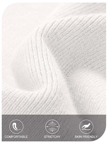 MEROKEETY Women's Fall Off Shoulder Bodycon Sweater Dress 2025 Formal Long Sleeve Elegant Club Party Midi Maxi Dresses thumbnail 5