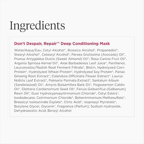 Briogeo Don't Despair, Repair! Deep Conditioning Mask, Deep Conditioner for Dry Damaged or Color Treated Hair, Prevent Future Breakage, Protein Mask for Stronger Hair, Vegan, Cruelty-Free thumbnail 8