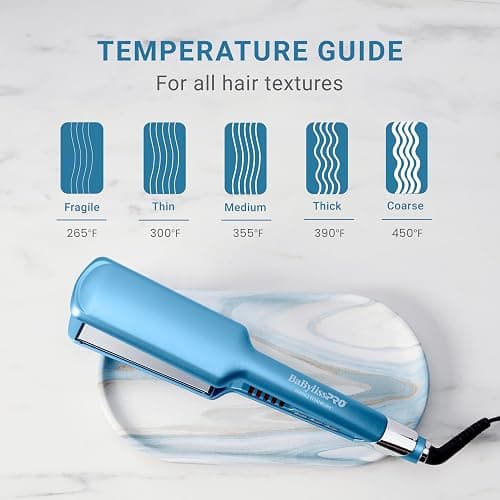BabylissPRO Nano Titanium Ultra-Sleek Hair Straightener, Flat Iron for All Hair Types thumbnail 4