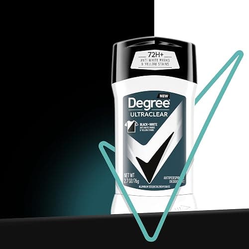 Degree Men UltraClear Antiperspirant Deodorant Black + White 72-Hour Sweat & Odor Protection Antiperspirant For Men With MotionSense Technology 2.7 Ounce (Pack of 4) thumbnail 16