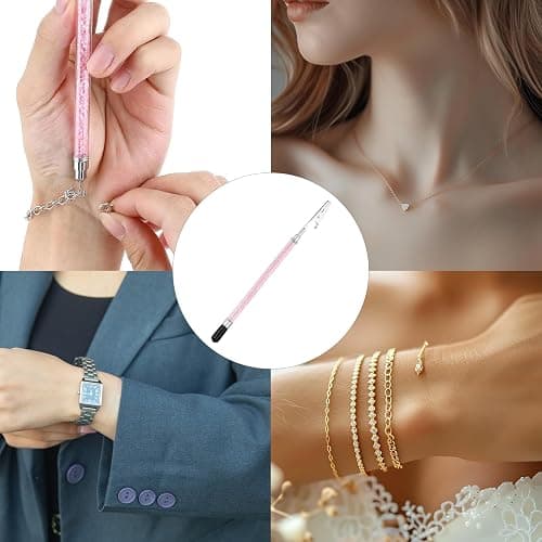 Gorofit Auxiliary Tools of Stainless Steel Self-service Jewelry | Aviation Grade Stainless Steel, 197 mm Extended Design, Ergonomic Easy to Operate, Quick Wearing & Dismantling, Portable thumbnail 8