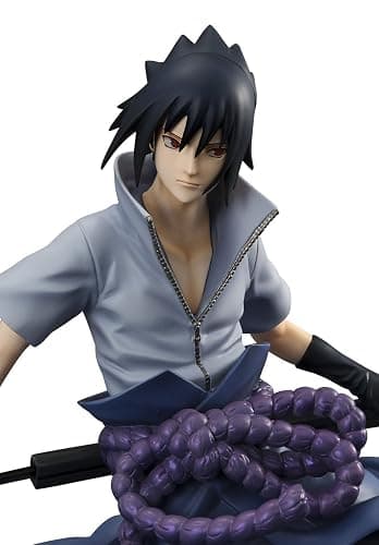 Megahouse Naruto Shippuden: Sasuke Uchiha GEM Series PVC Figure thumbnail 5