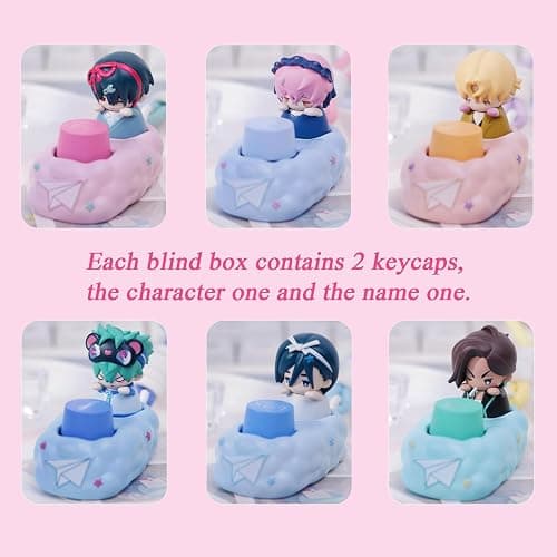 YJacuing Alien Stage Free Stage Series Blind Box Keycaps Figures, Anime Officially Licensed Mystery ALNST Merch, Ocean Tides, 5.08 cm x 2.54 cm x 5.08 cm thumbnail 4