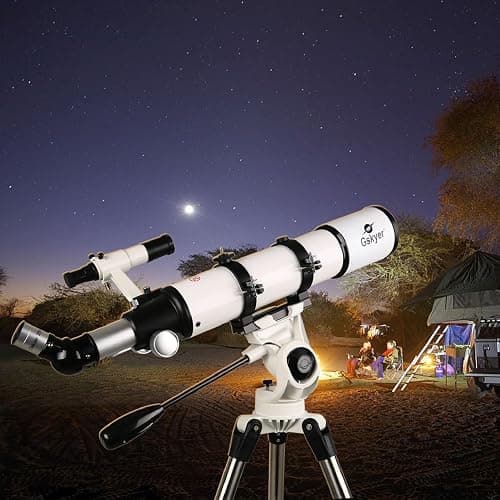 Gskyer Telescope 600x90mm AZ Astronomical Refractor Telescope for Adults Astronomy, German Technology Scope thumbnail 5