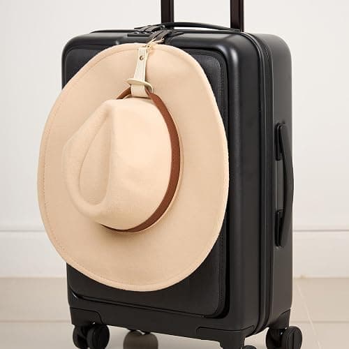 BAREFOOT CARIBOU Hat Clip for Travel, Hands-Free Bag, Backpack, Purse, and Hiking Gear Clip-on Holder Strap for Baseball, Snapback, and Ponytail Caps thumbnail 2