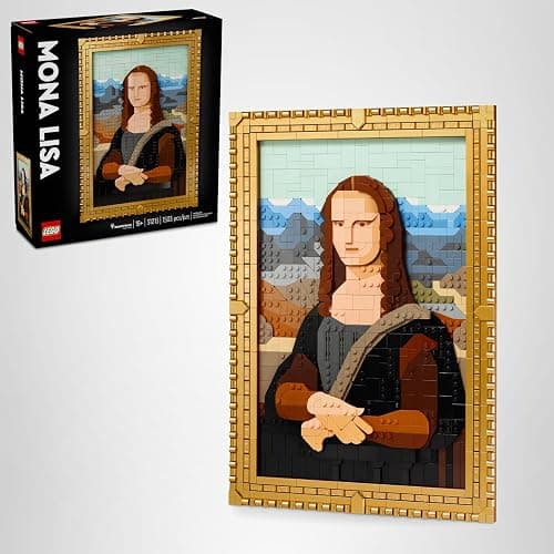 LEGO Art Mona Lisa Building Set - Leonardo da Vinci Wall Display, Ages 18+, DIY Crafts for Men and Women, Great for Puzzle Lovers, Birthday Gift Idea, Includes Detachable Frame - 31213 thumbnail 7
