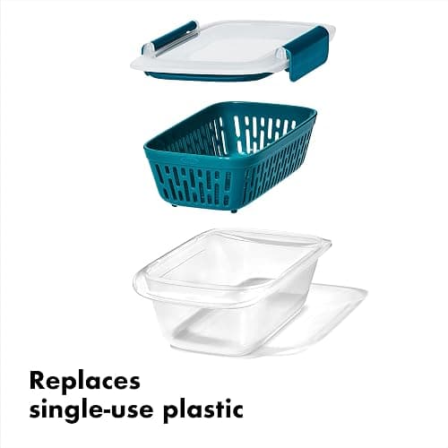 OXO Good Grips Prep & Go Container with Colander thumbnail 6