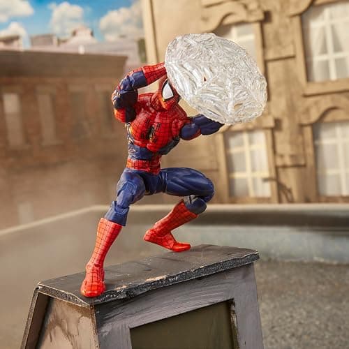 Marvel Legends Maximum Series Spider-Man, Deluxe Spider-Man Comics Collectible 6-Inch Action Figure; Amazing Articulation; Spectacular Accessories thumbnail 5