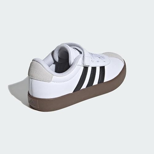 adidas Unisex-Child Vl Court 3.0 Elastic Lace & Strap thumbnail 7