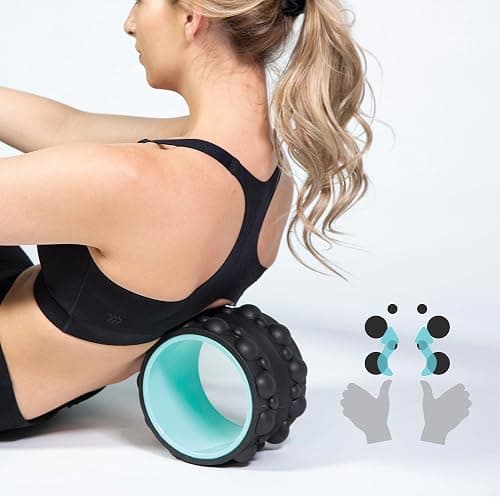 Chirp Wheel XR 6" Knot Kneader Back Roller for Deep Tissue Relief, Mint | Knot Kneader Back Roller, Shiatsu Foam Roller for Deep Muscle Knots, Trigger Point Back Massager, 6 Inch thumbnail 8