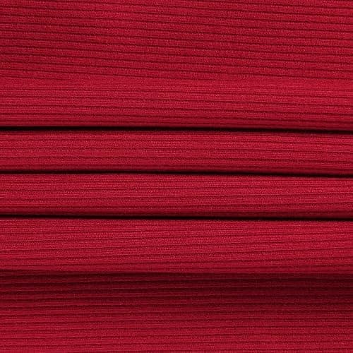 Roselux Womens Long Sleeve V Neck Ribbed Knit Fitted Casual Tops Tee Slim Basic Shirt thumbnail 3