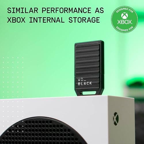 WD_Black 1TB C50 Storage Expansion Card, Officially Licensed for Xbox – Quick Resume, Plug & Play, NVMe SSD Expansion for Xbox Series X|S Gaming Consoles - WDBMPH0010BNC-WCSN thumbnail 3