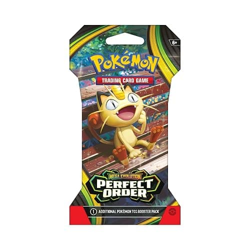 Pokemon TCG: Mega Evolutions - Perfect Order Sleeved Booster Pack - 10 Cards thumbnail 2