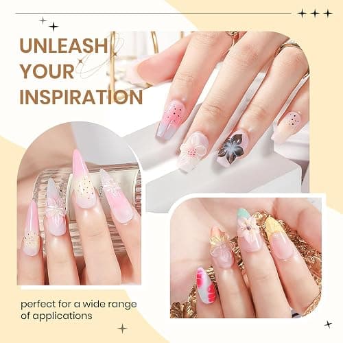 SUPWEE Solid Builder Gel for Nails - 3D Nail Art Gel Clear Non-Stick Hand for Carving Molding Patterns Decoration Extend for Manicure DIY at Home 14g(0.49fl oz) thumbnail 6
