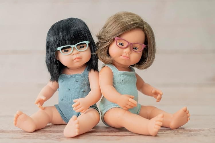 Miniland Turquoise doll glasses thumbnail 6