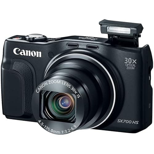 Canon PowerShot SX700 HS Digital Camera - Wi-Fi Enabled (Black) thumbnail 3