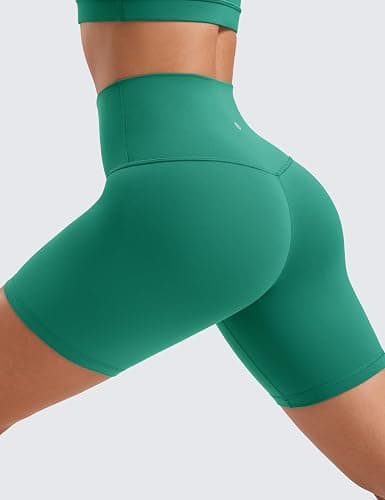 CRZ YOGA ButterLuxe Biker Shorts 6" - High Waisted Workout Running Volleyball Spandex Yoga Womens thumbnail 3