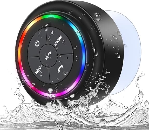 ANLEDDA Shower Speaker Bluetooth Waterproof - Image 1