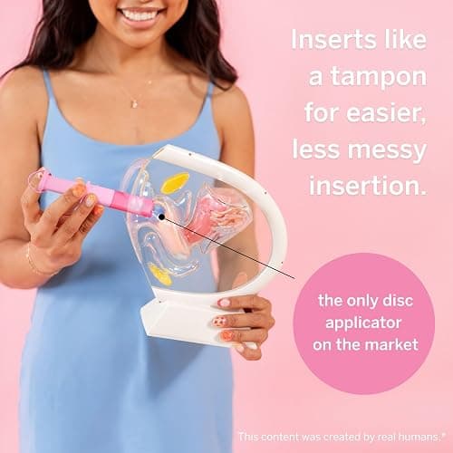 Pixie Menstrual Disc Kit for Feminine Care - Pixie Discs are Designed to Remove Like Tampons - 100% Medical-Grade Silicone - Best Period Disc Starter Kit - Proven to Become A Successful Disc User thumbnail 4