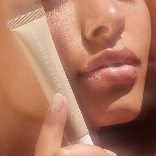 Summer Fridayss Lip Butter Balm, Summer Friday Lip Butter Balm, Nourishing Lip Mask and Lip Balm for Instant Moisture, Shine and Hydration, Tinted, Soothing Lip Care thumbnail 4